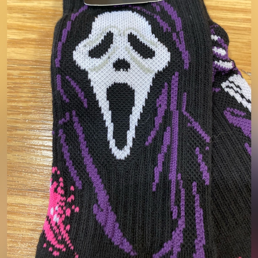 Stab your It! 👻 🔪 Gorpore GHOST FACE socks unisex - Picture 3 of 7